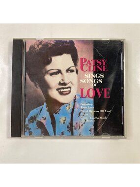 Patsy Cline Sings Songs Of Love 1990 CD MCA Record Faded Love Crazy Sweet Dreams